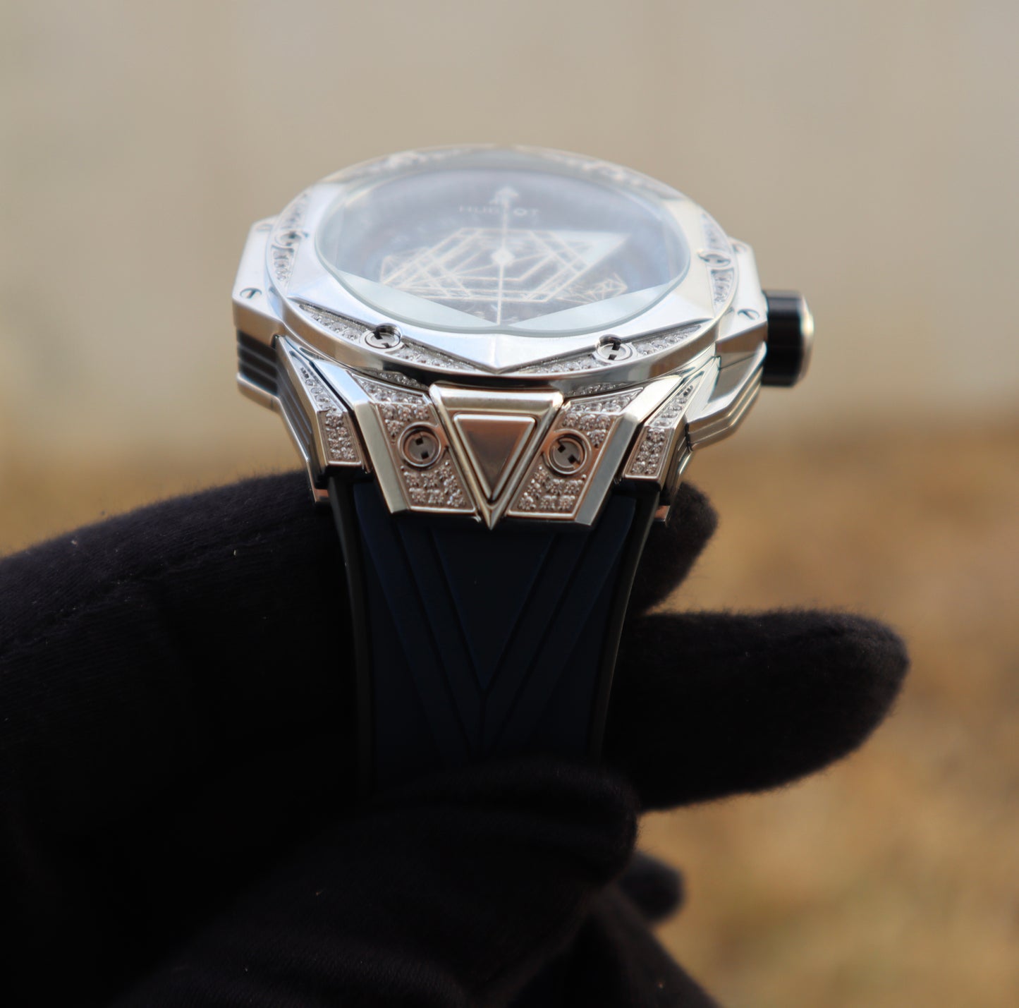 Hublot Big Bang Sang Bleu - قطعة واحدة كلين طبق الاصل