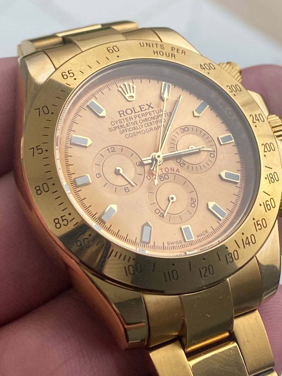 43 mm رولكس دايتونا فل جولد