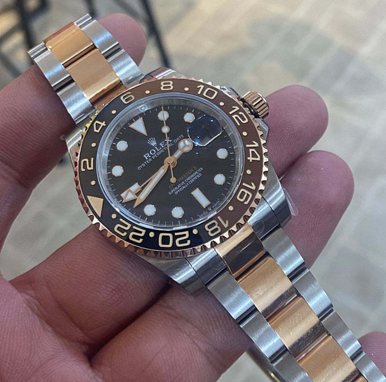 رولكس رووت بير تو تون كلين طبق الأصل