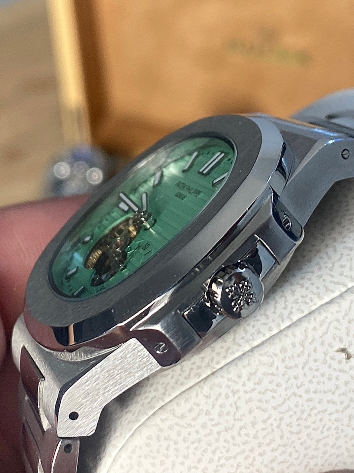 40.5 mm باتيك فيليب نوتلس تيفاني - اصدار خاص