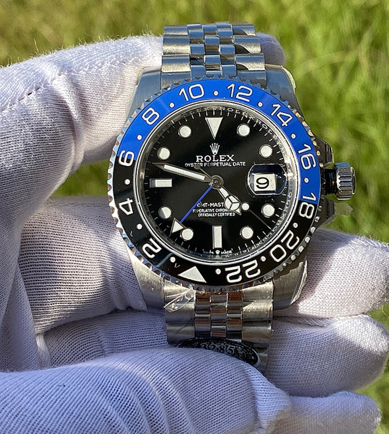 40 mm رولكس جي إم تي ماستر 2 باتمان
