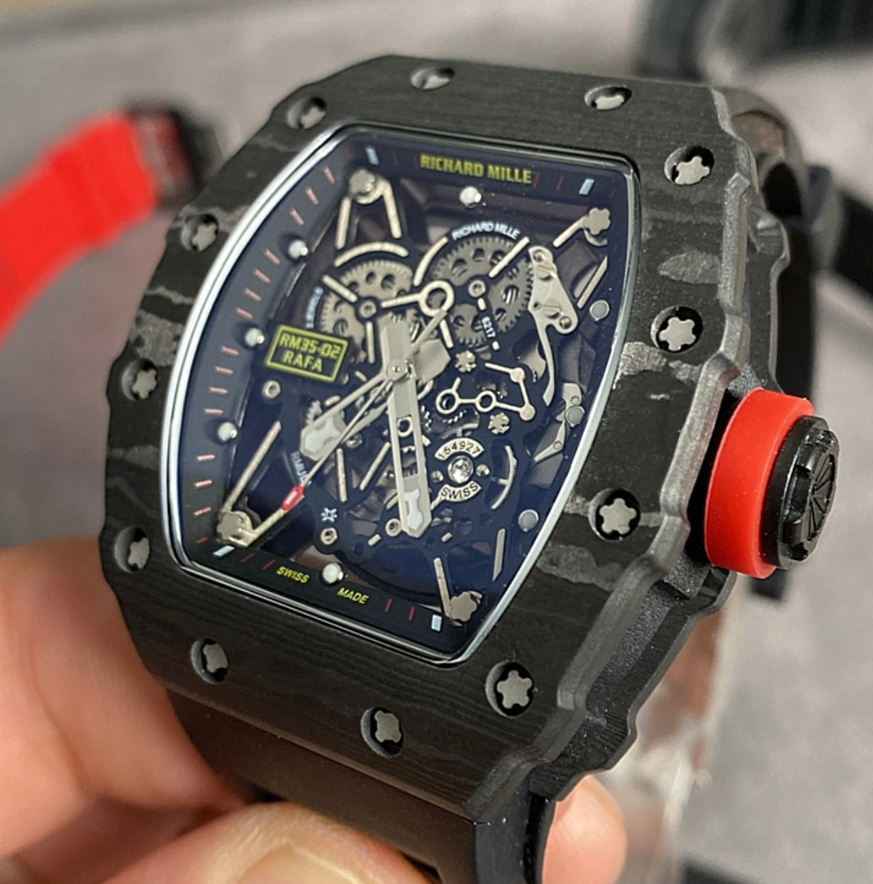 RM 35-02 RAFA - ريتشارد ميل اصدار ليميتد رافايل نادال بيسك ستايل