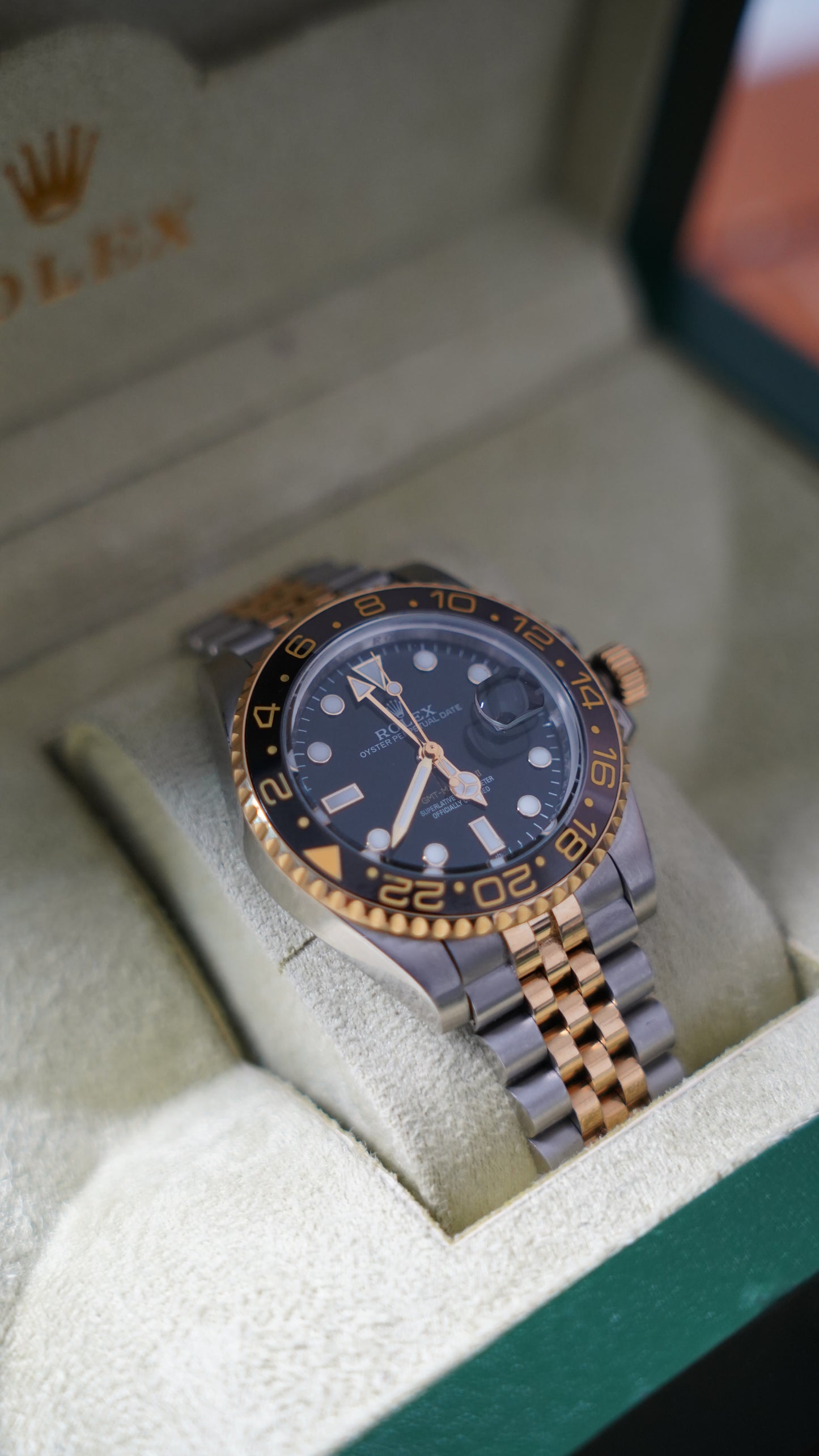 Rolex GMT Master Gold 43 mm