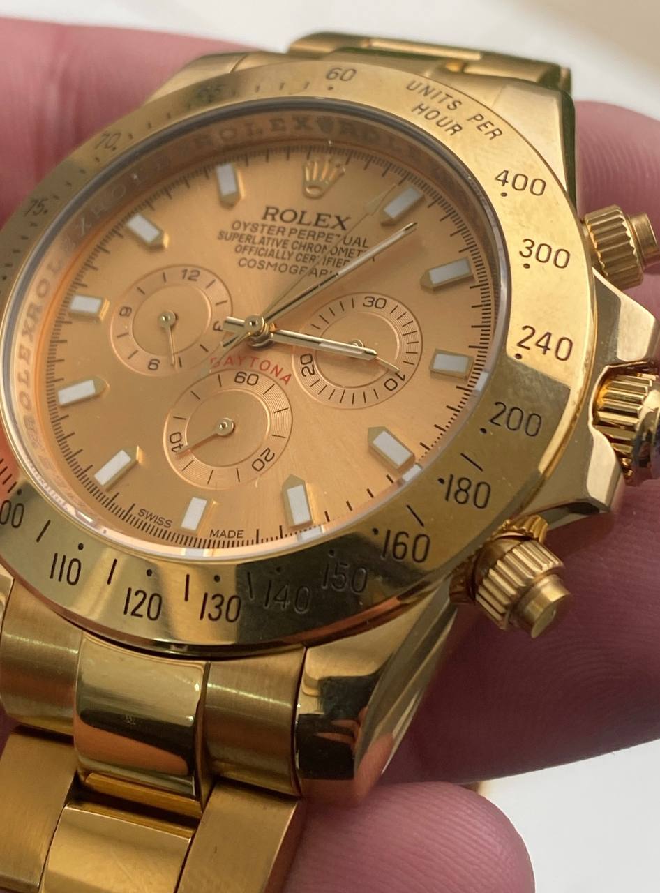 43 mm رولكس دايتونا فل جولد