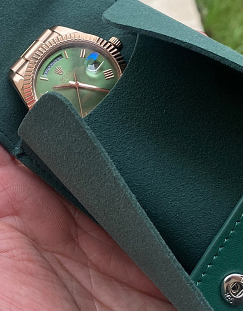 40 mm رولكس داي ديت روز جولد مينا اوليڤ اومبريه - ماكينة سويسري متبقي ٣ قطع