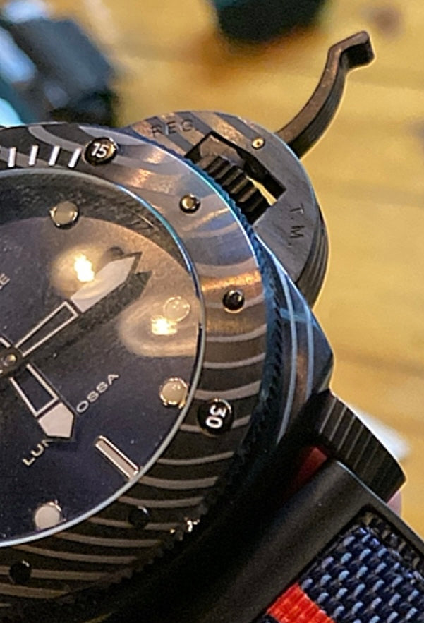 ساعة باناراي كلين طبق الاصل - ماكينة سويسري - صمام يعمل مثل الاصلية حبة واحدة فقط