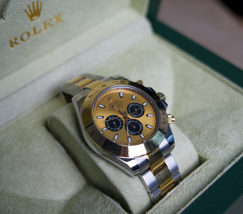 43 mm رولكس دايتونا ذهبي - مستعمل