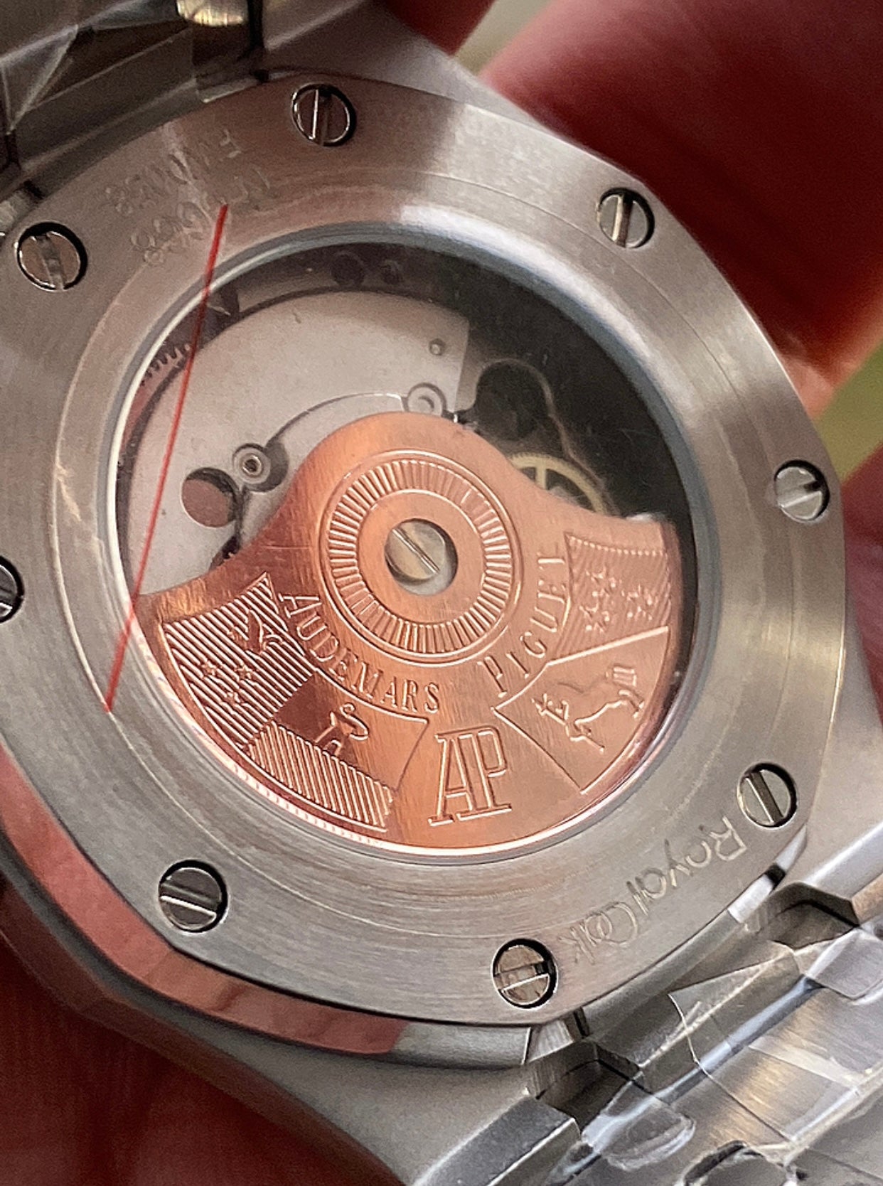 Audemars Piguet Royal Oak Tourbillon Extra-thin Clean 41 mm - رويال اوك توربيلون مينا نيلي