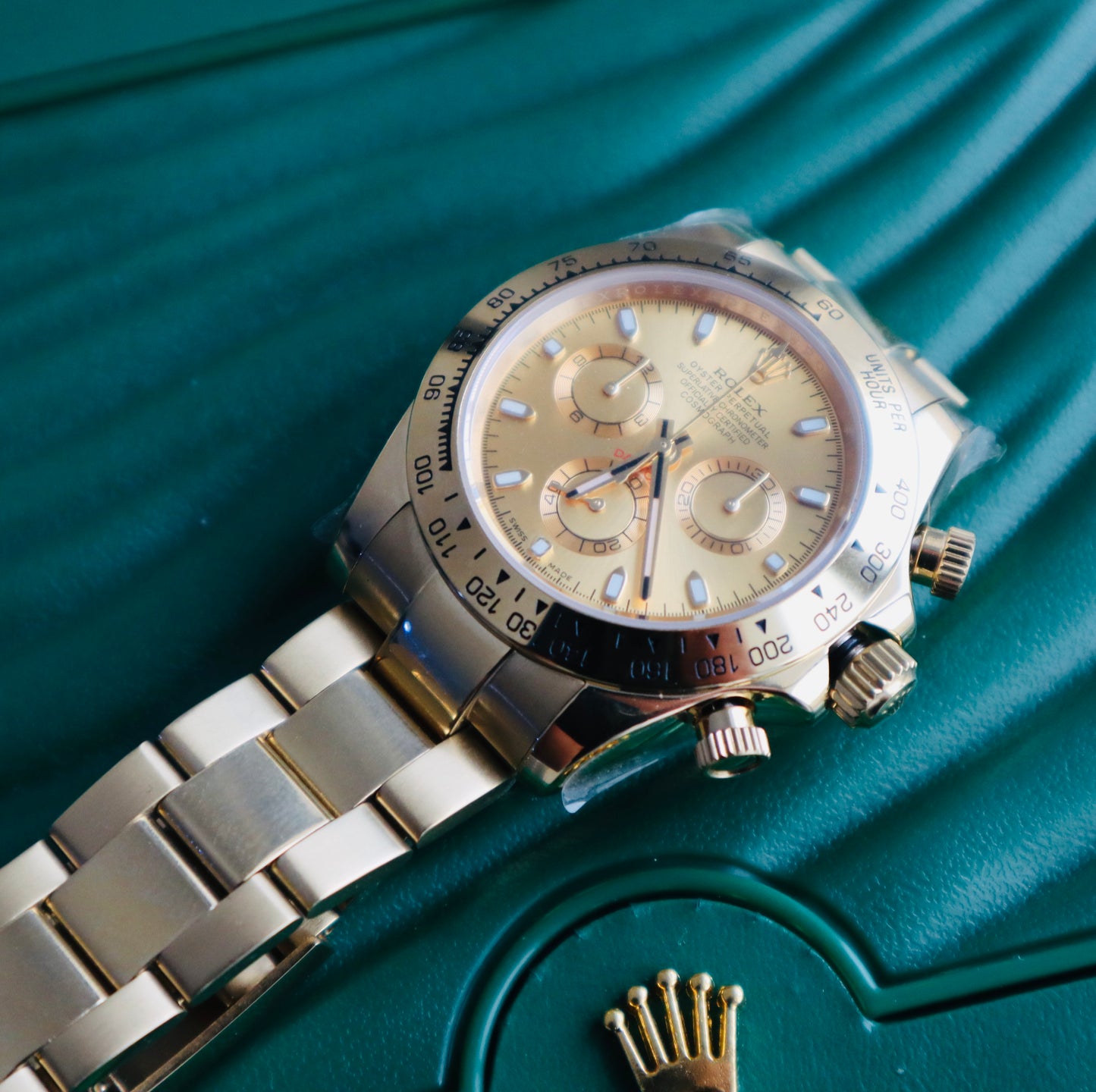 Rolex Cosmograph Daytona - دايتونا كوزموجراف فول جولد عيار ١٨ طلاء