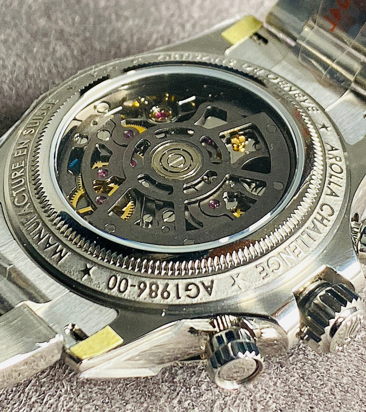 رولكس دايتونا بلو بروي - كلين حبة نادرة