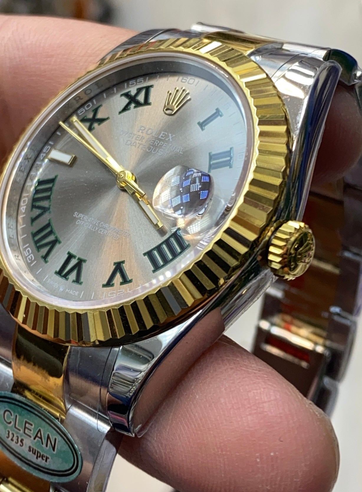 41 mm رولكس دايت جست ويمبلدون - كلين ماستر