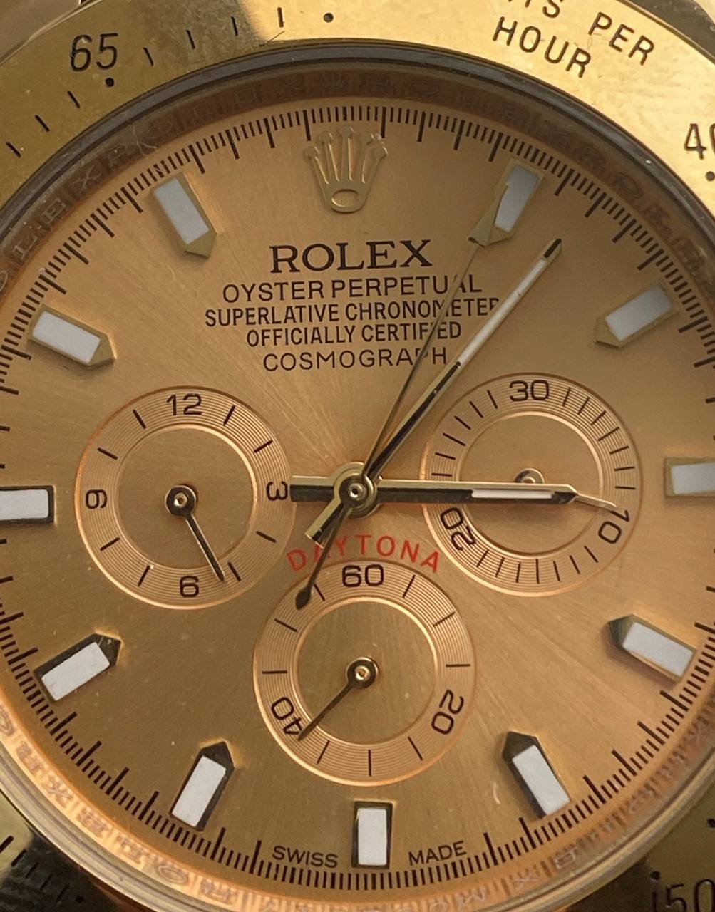 43 mm رولكس دايتونا فل جولد