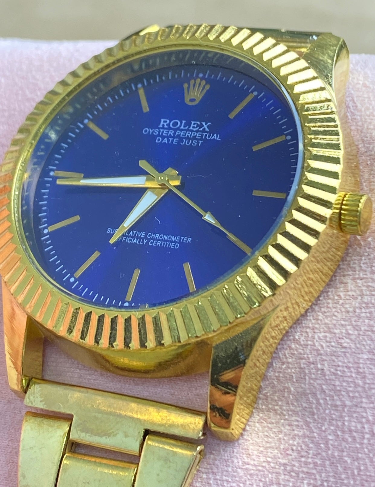 عرض ساعتين - رولكس فل بلاك + رولكس جولد اند بلو