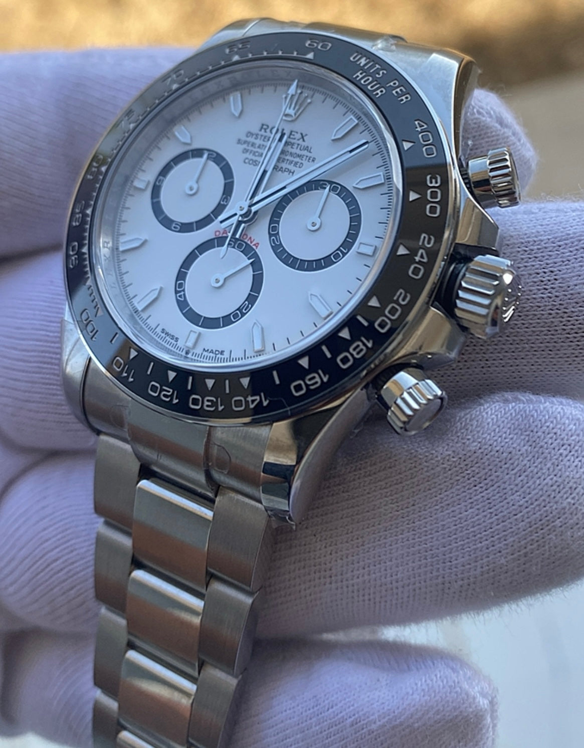 Rolex Daytona Panda Used - رولكس دايتونا باندا مستعملة بحالة الجديد