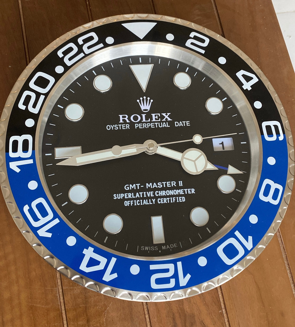 ساعه رولكس باتمان جداريه