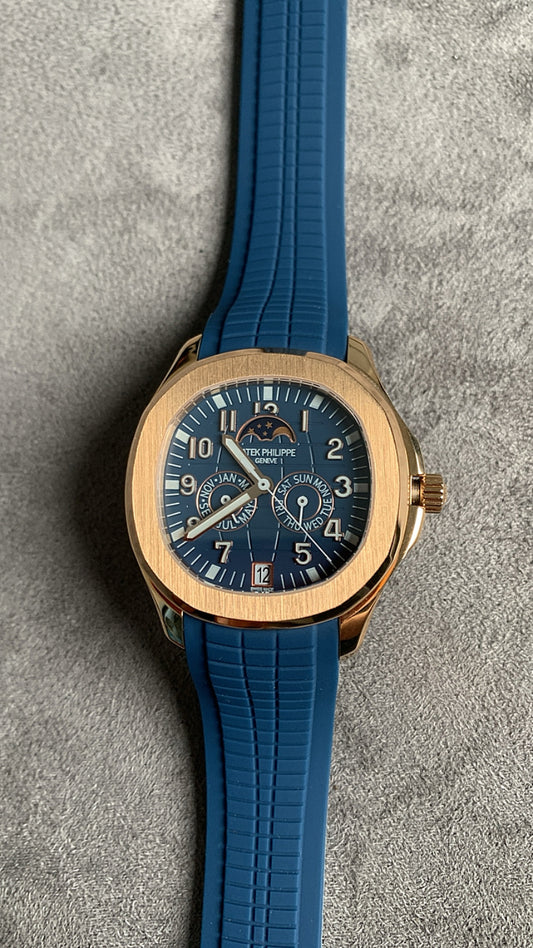 PATEK Philippe aquanaut- باتيك فيليب اكوا نوت كاليندر كلين طبق الأصل