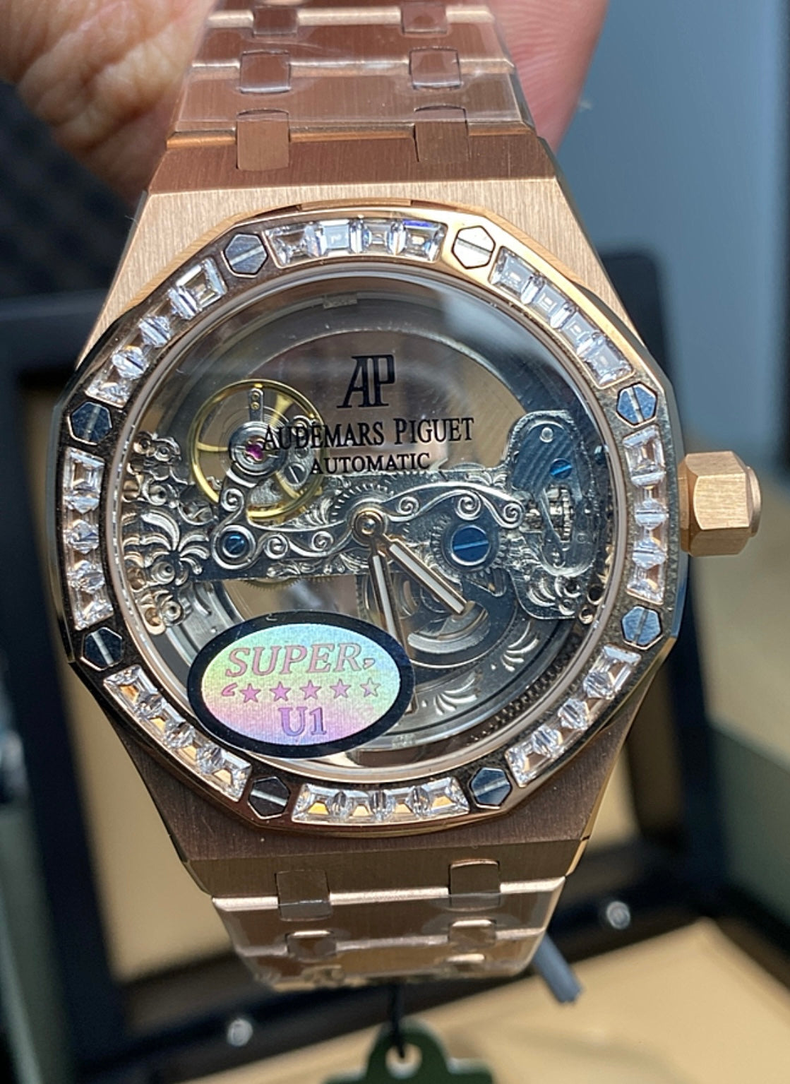Audemars Pigue Royal Oak Skeleton 41 mm (كلين تايتل)
