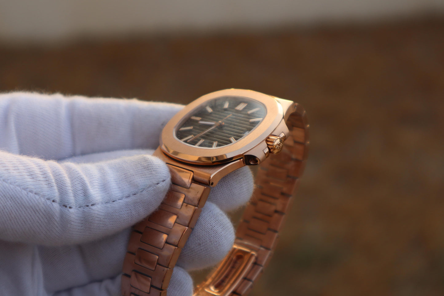 PATEK Philippe 5711- نوتلس روزجولد كلين