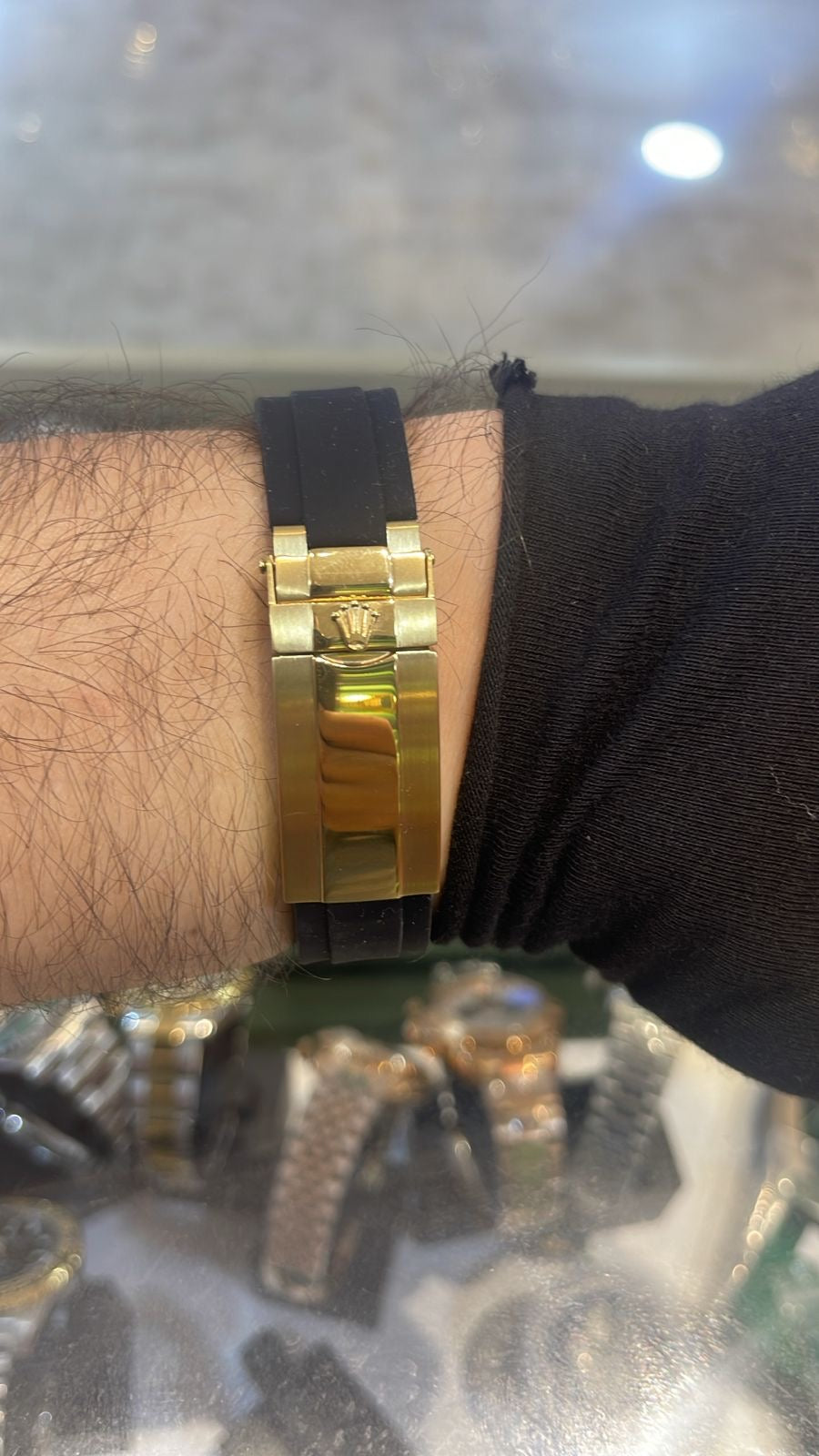 رولكس دايتونا ربر اويسترفليكس 40mm
