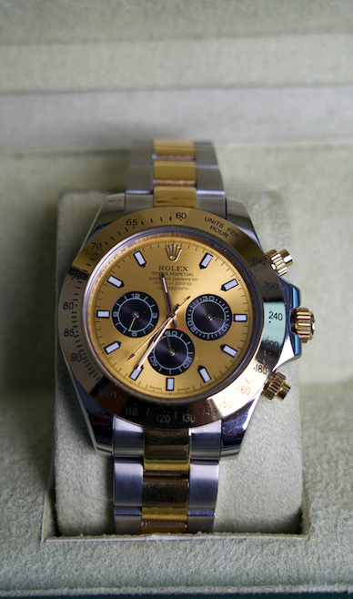 43 mm رولكس دايتونا ذهبي - مستعمل