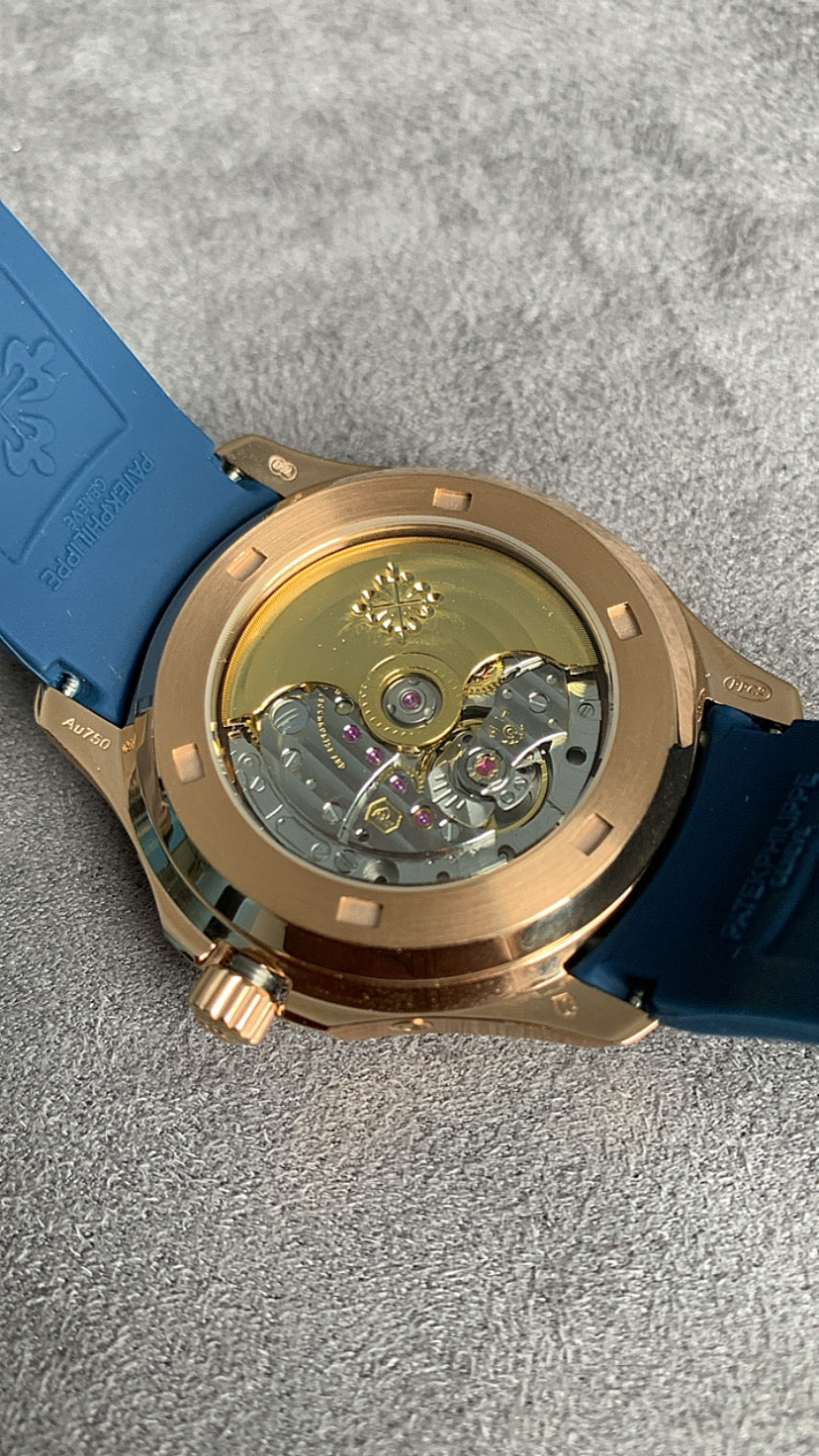 PATEK Philippe aquanaut- باتيك فيليب اكوا نوت كاليندر كلين طبق الأصل