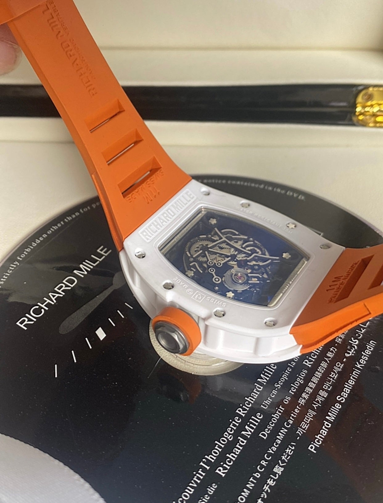 RM 55 Bubba watson Orange  Ceramic 2024- اورانج سيراميك قطعة واحدة (RM 4)