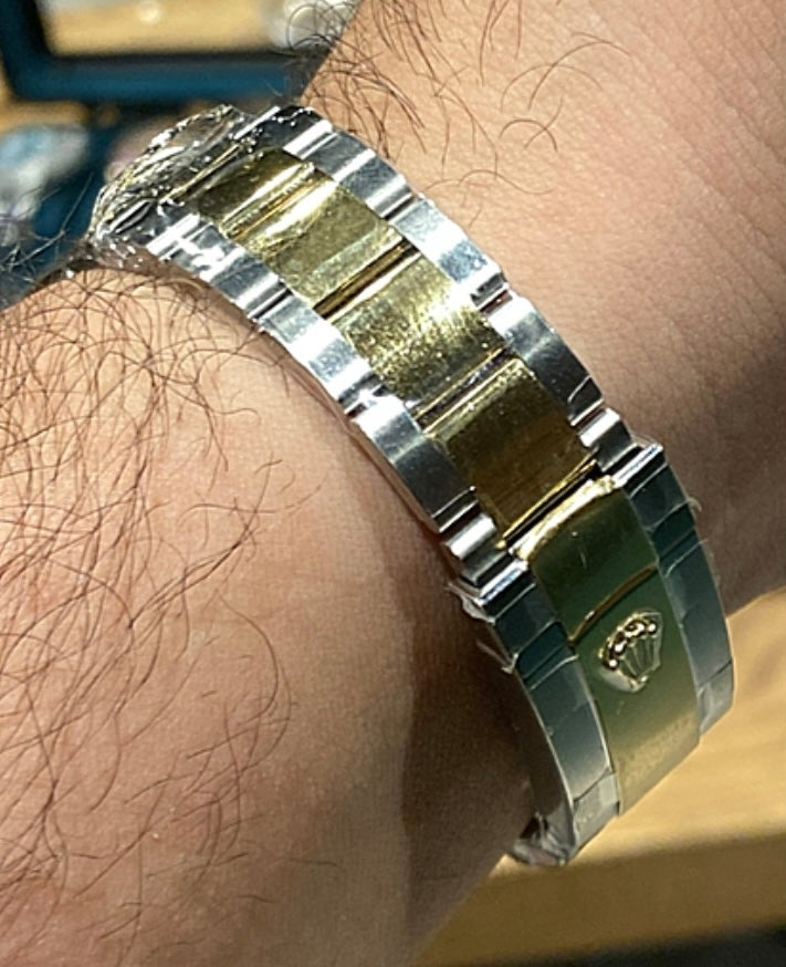 روليكس ديت جست تو تون اويستر - مينا صدق طبق الأصل ماكينة سويسري كلين