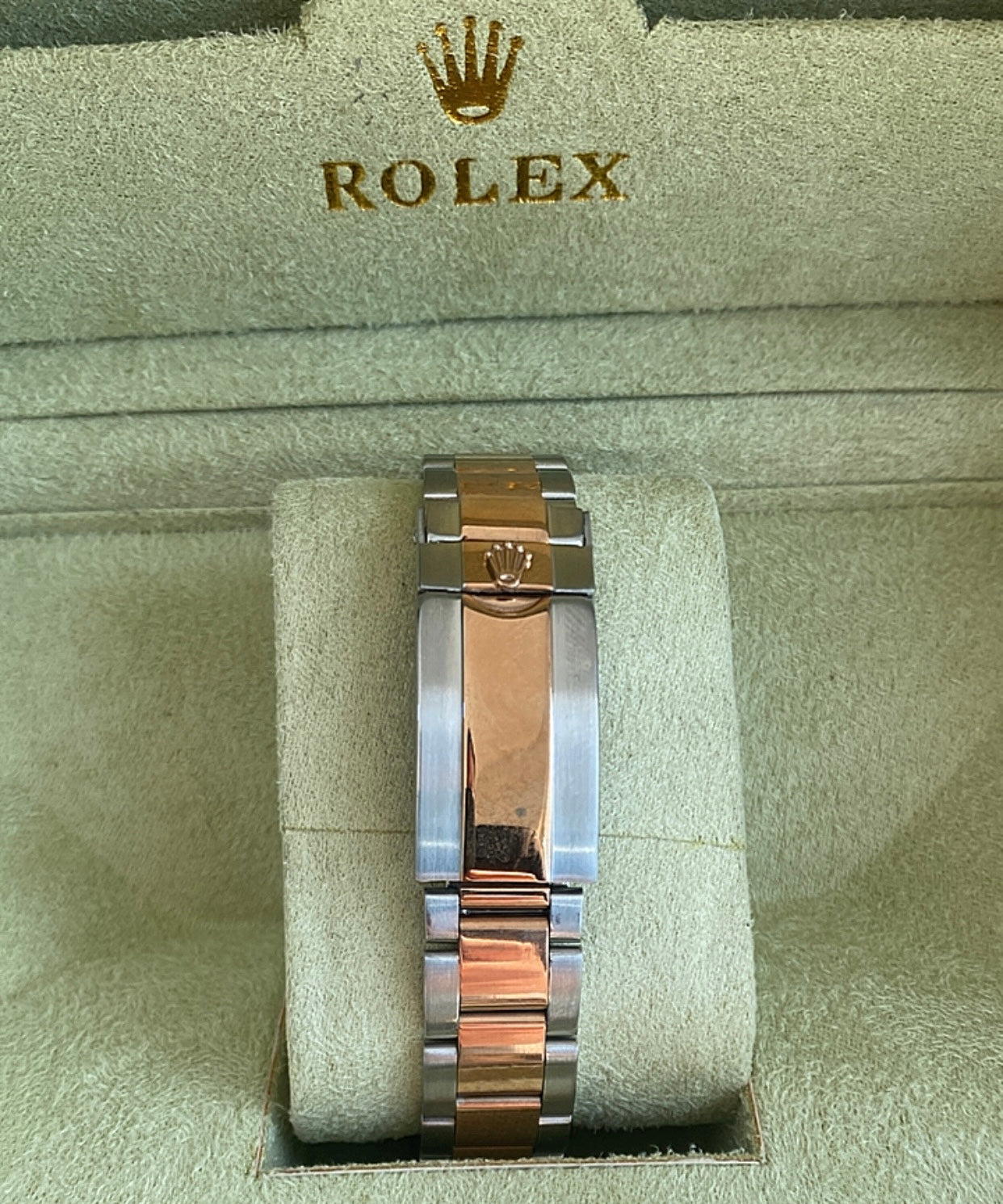 43 mm رولكس رووت بيير ماستر كلين- Rolex Root Beer