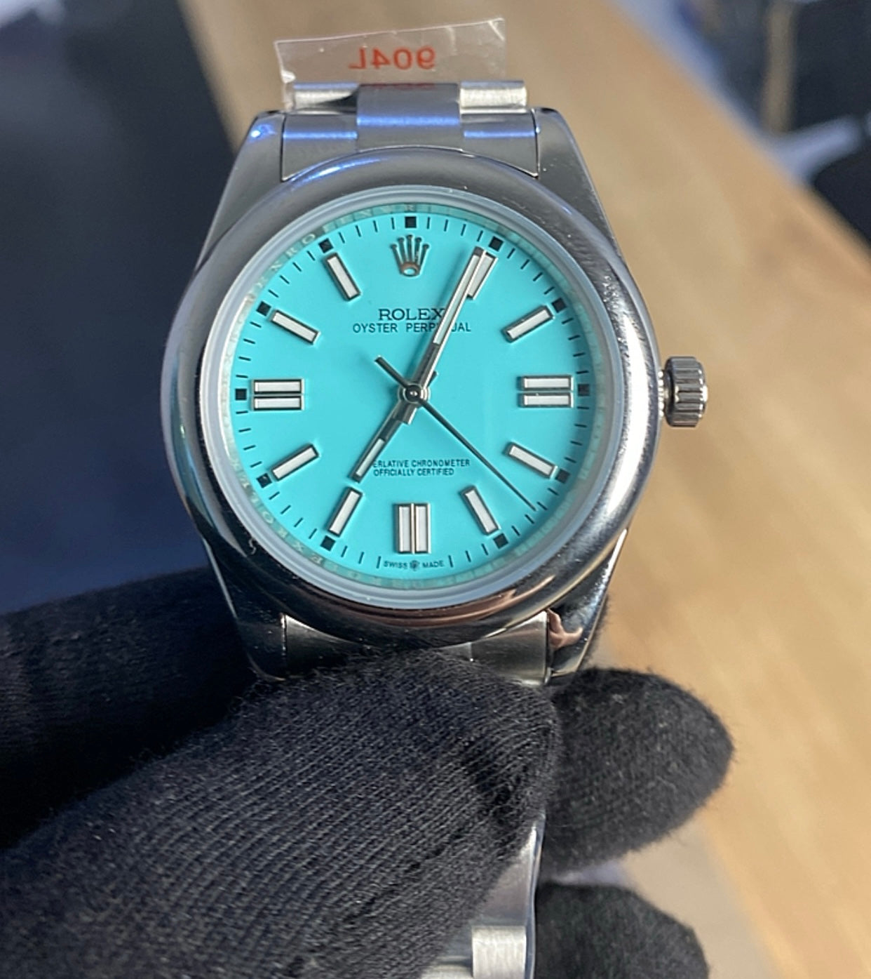Rolex oyster perpetual Tiffany - متوفر قطعتين جراند ماستر