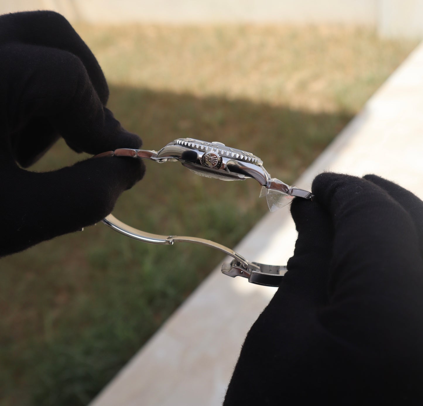 40 mm رولكس يخت ماستر ستانلس ستيل وبلاتينيوم