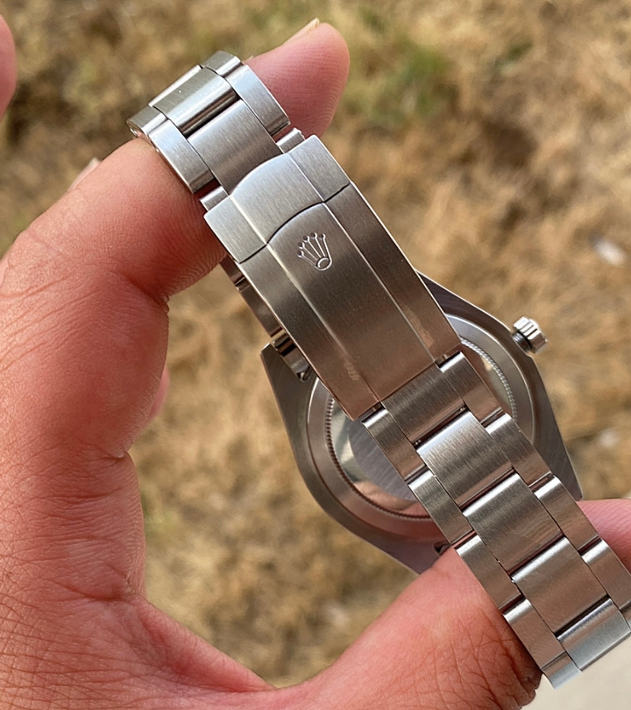 Rolex oyster perpetual Tiffany - متوفر قطعتين جراند ماستر