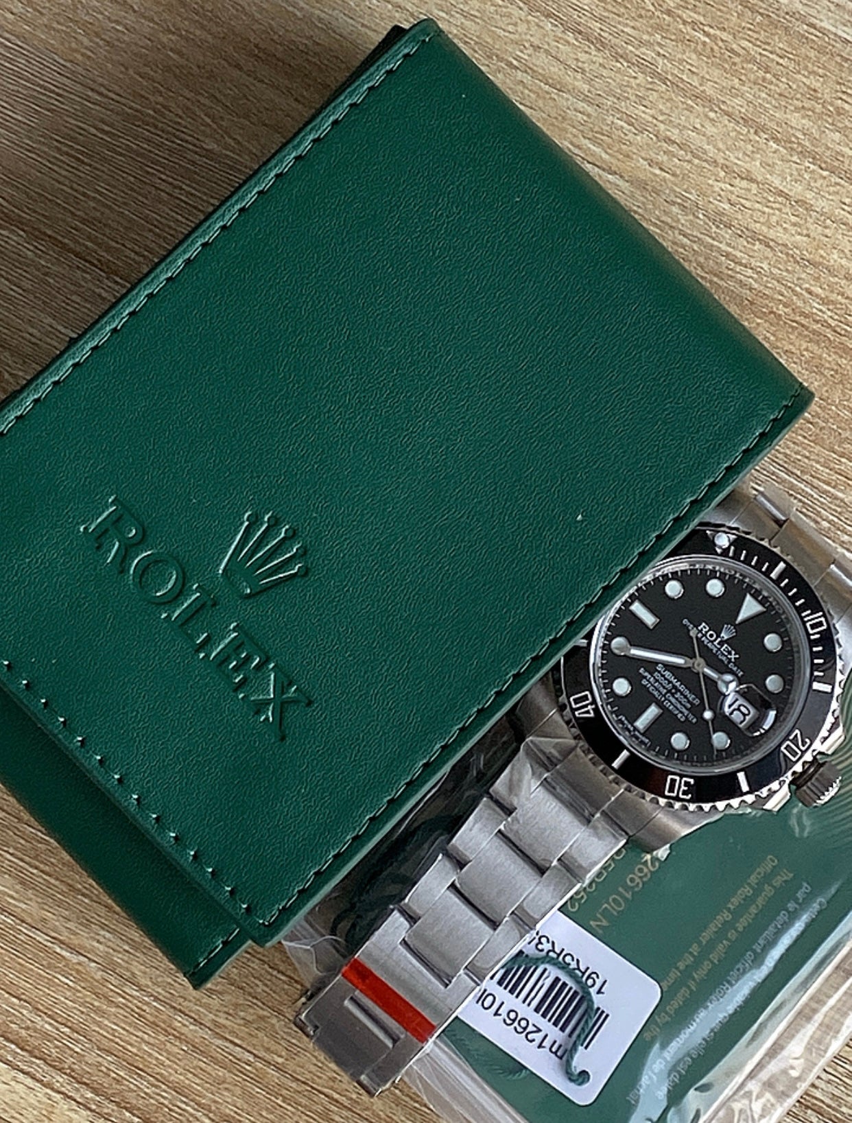 41 mm رولكس سبمارينر ديت ستانلس ستيل أسود