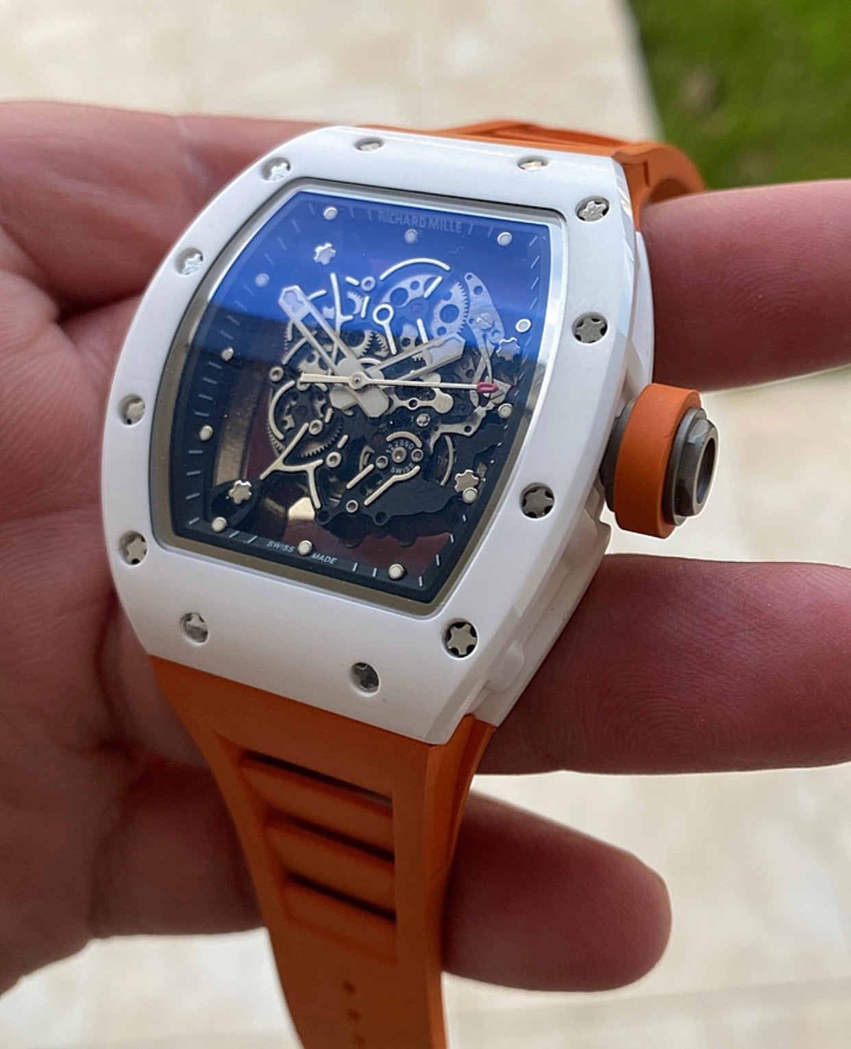 RM 55 Bubba watson Orange  Ceramic 2024- اورانج سيراميك قطعة واحدة (RM 4)