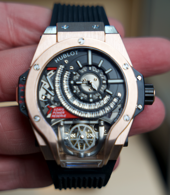 Hublot M9 Rose Gold - ساعة نادرة جداً