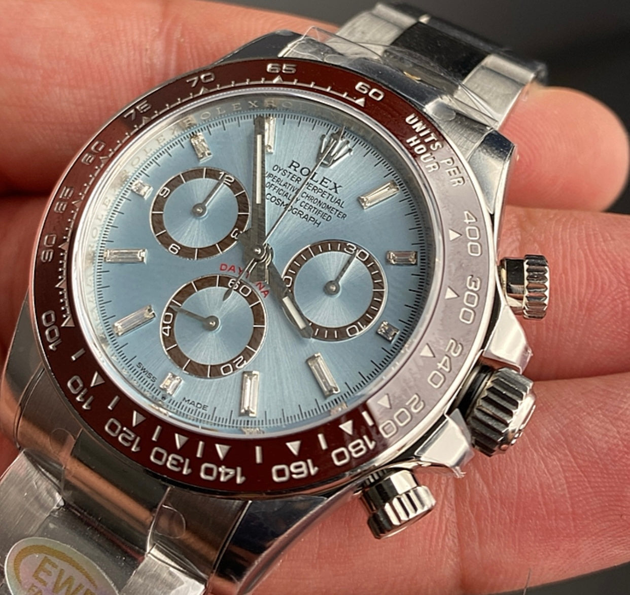 Rolex Daytona Cosmograph - كلين طبق الأصل حبة واحدة ماكينة لا تفرق