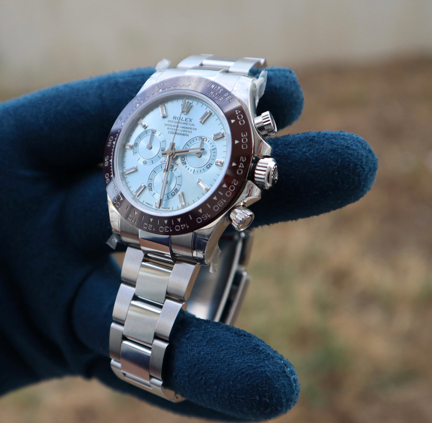 Rolex Daytona Cosmograph - رولكس دايتونا كوزموجراف كلين طبق الأصل بيزل سيراميك  ماكينة سويسري