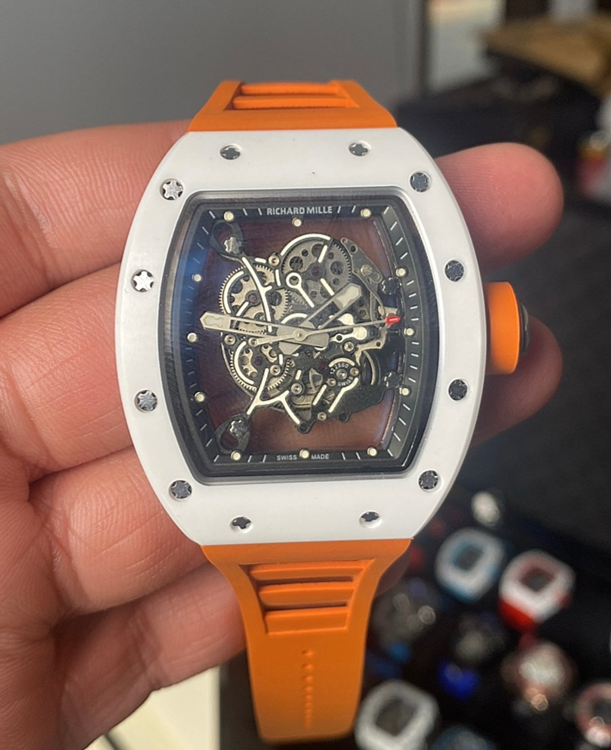RM 55 Bubba watson Orange  Ceramic 2024- اورانج سيراميك قطعة واحدة (RM 4)
