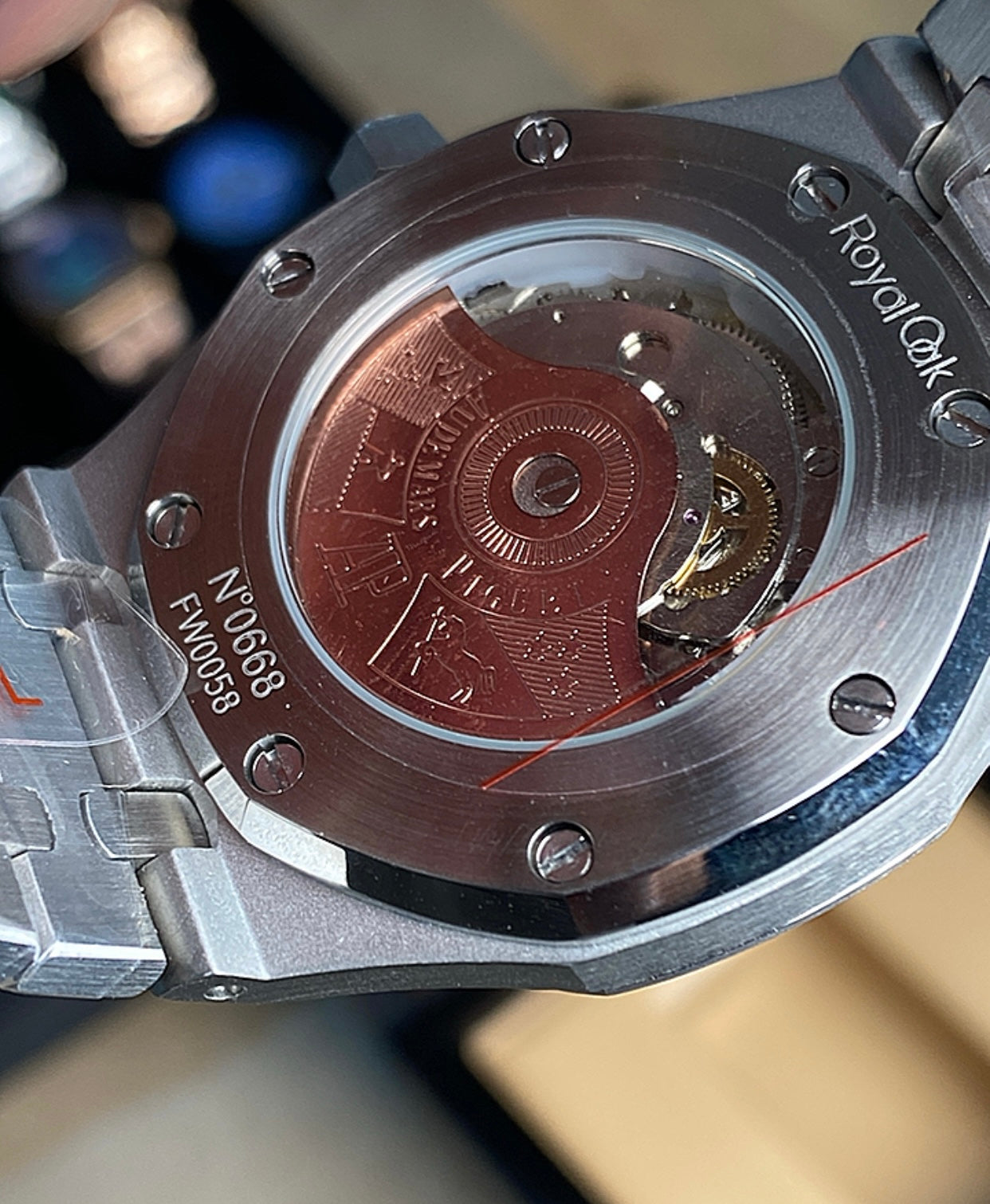 Audemars Pigue  Royal Oak Skyblue  41 mm (كلين تايتل)