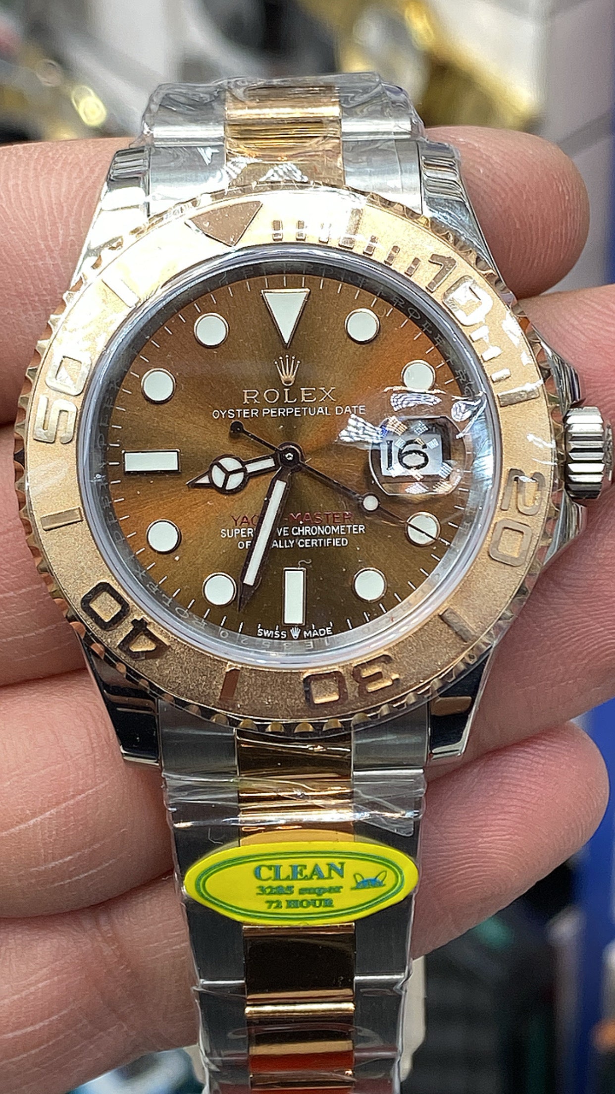 40 mm رولكس ياخت ماستر كلين تايتل - قطعة واحدة