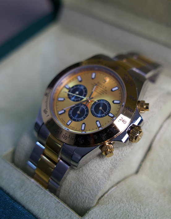 43 mm رولكس دايتونا ذهبي - مستعمل
