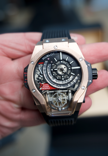 Hublot M9 Rose Gold - ساعة نادرة جداً