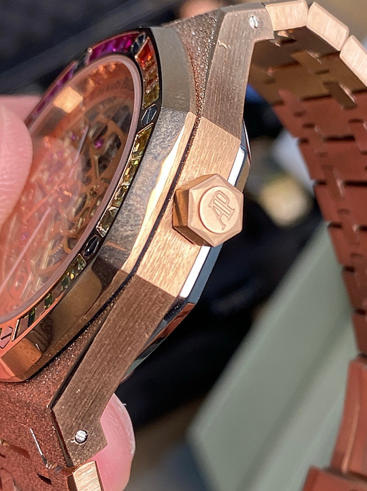 Audemars Pigue Royal Oak Rainbow 41 mm  (كلين تايتل)