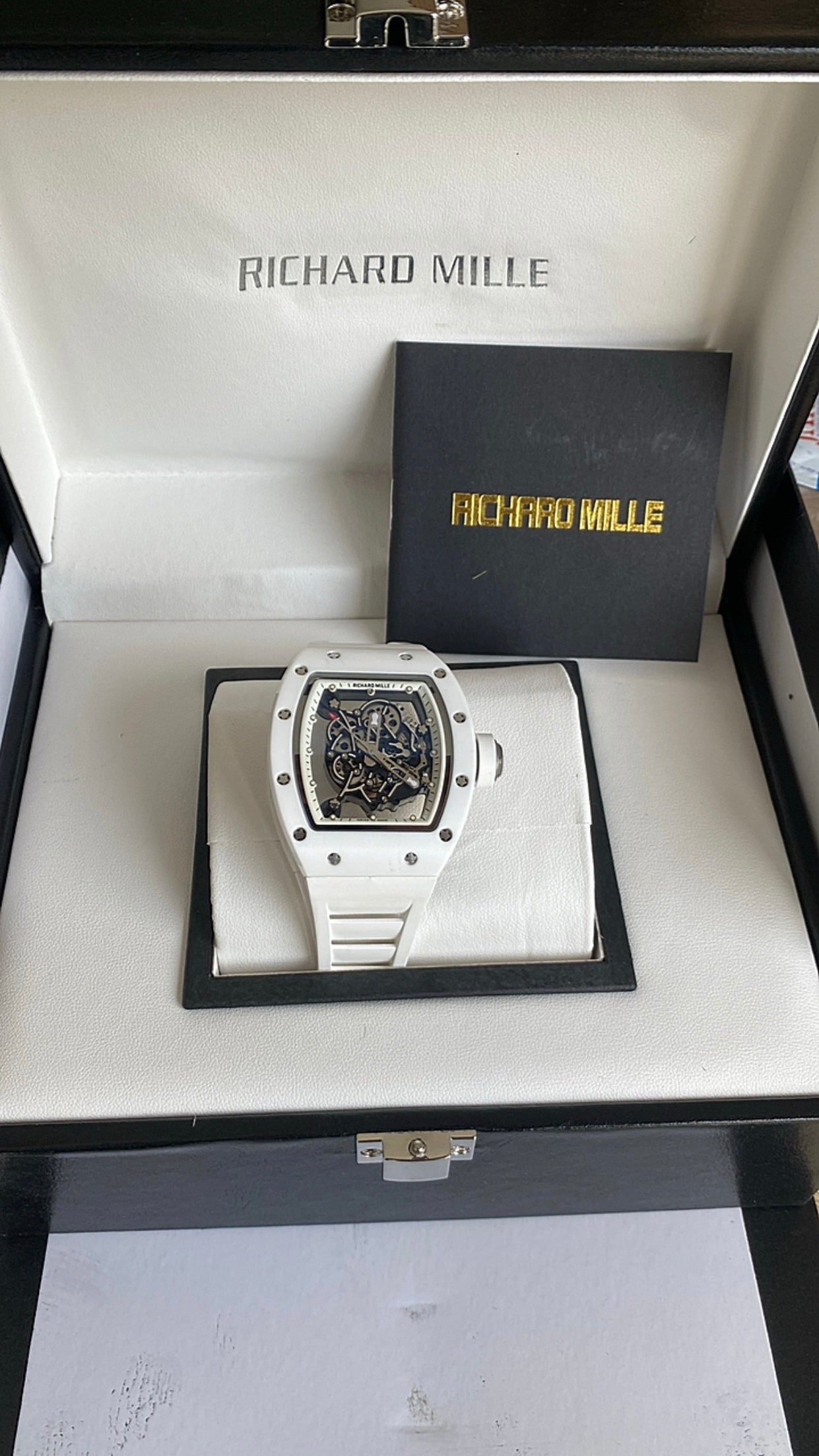 RM 55 Bubba watson White Ceramic 2024- قطعة واحدة