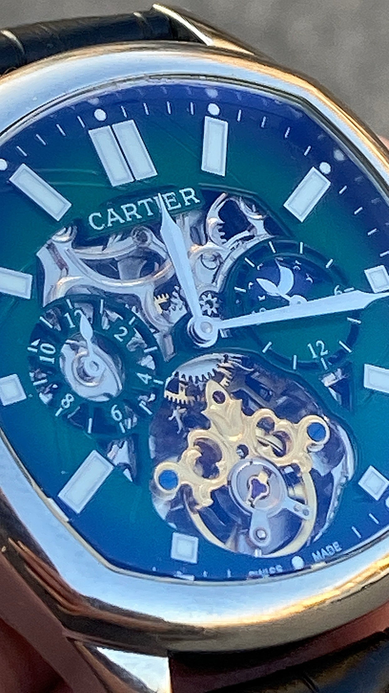 Cartier 0815 - ساعة كارتير نادرة توقف تصنيعها من الشركة الأم متوفر قطعة واحدة