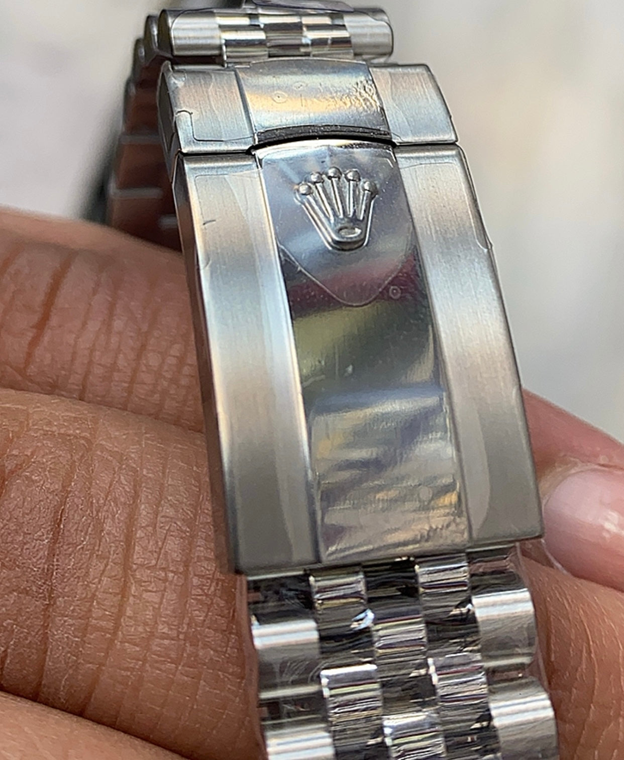 41 mm رولكس دي جست زيتوني اصدار ٢٠٢٣ كلين تايتل  قطعة واحدة
