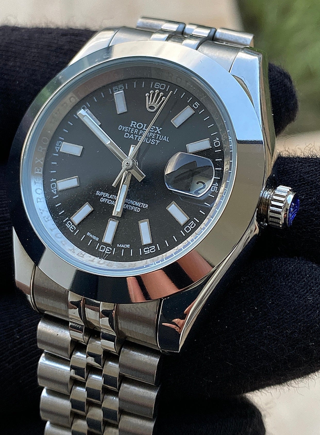 41 mm رولكس داي جست جراند ماستر طبق الأصل - ماكينة سويسري