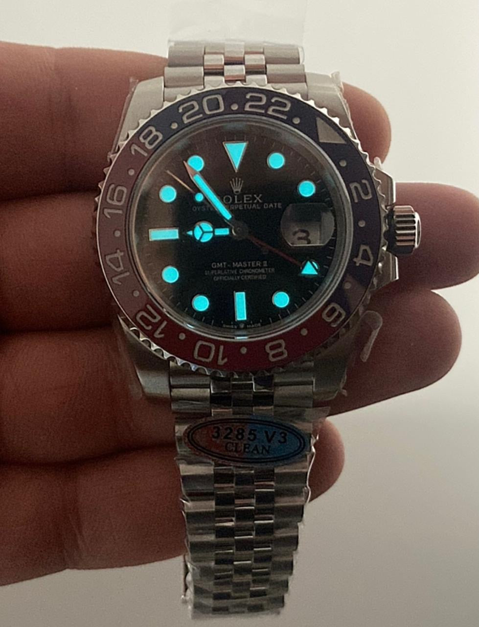40 mm رولكس ببسي مصنع كلون طبق الأصل