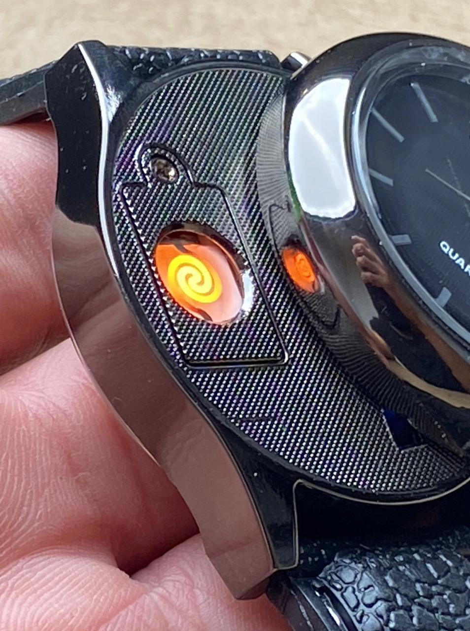 ساعه مايكل انرجايزر لايت ساعة مزودة بولاعة