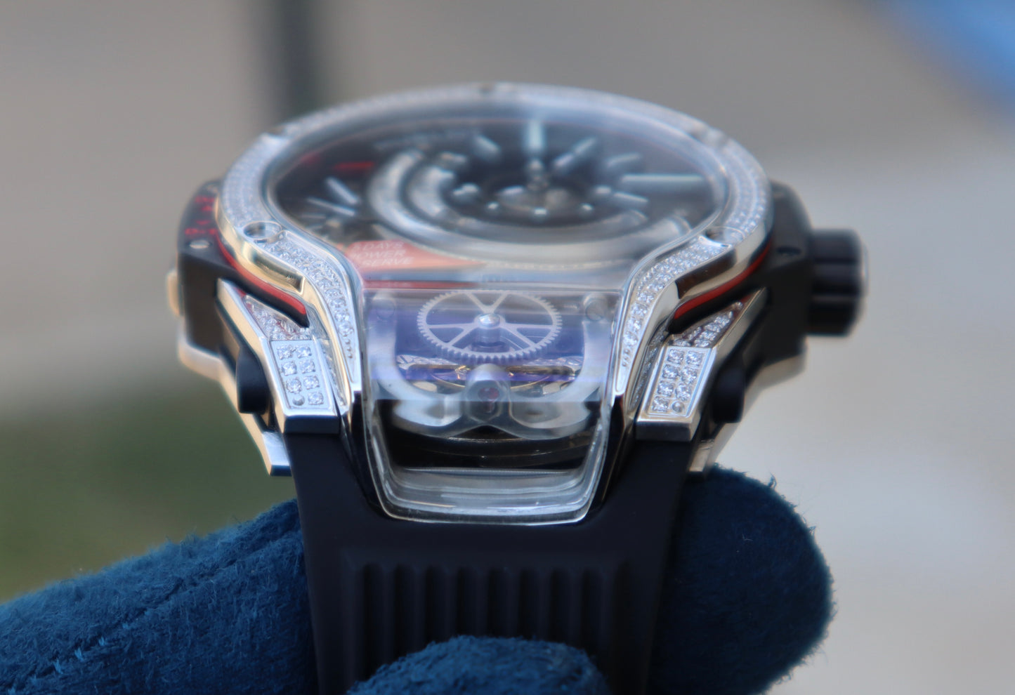 Hublot BigBang MP 2024 - هابلوت بيجبانج كلين سلڤر مع دايموند