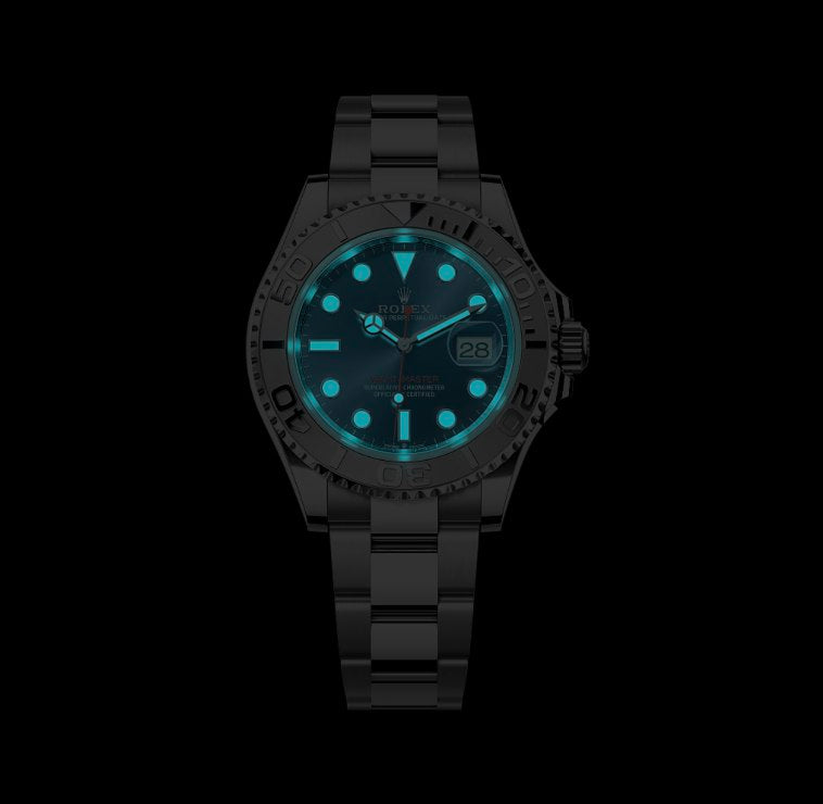 40 mm رولكس يخت ماستر ستانلس ستيل وبلاتينيوم